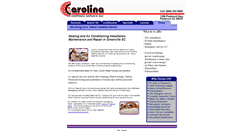 Desktop Screenshot of carolinaheating.net
